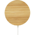 Atra 10 W:n bambusta valmistettu langaton latausalusta, beige lisäkuva 4