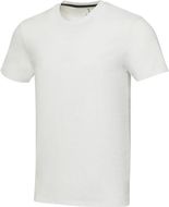Avalite lyhythihainen t-paita, unisex t-paita kierrätetystä materiaalista.  Aware alkuperä QR-koodi, valkoinen liikelahja logopainatuksella