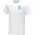 Azurite-T-paita, GOTS-sertifioitu luomupuuvilla, lyhythihainen, miesten, valkoinen lisäkuva 1
