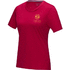 Azurite-T-paita, GOTS-sertifioitu luomupuuvilla, lyhythihainen, naisten, punainen lisäkuva 1