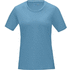 Azurite-T-paita, GOTS-sertifioitu luomupuuvilla, lyhythihainen, naisten, sininen lisäkuva 2