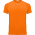 Bahrain lasten lyhythihainen urheilu-t-paita, neon-oranssi liikelahja logopainatuksella