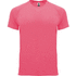 Bahrain lasten lyhythihainen urheilu-t-paita, neon-vaaleanpunainen liikelahja logopainatuksella