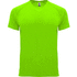 Bahrain lasten lyhythihainen urheilu-t-paita, neon-vihreä liikelahja logopainatuksella