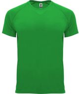 Bahrain lasten lyhythihainen urheilu-t-paita, vihreä-saniainen liikelahja logopainatuksella