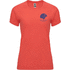 Bahrain naisten lyhythihainen urheilu-t-paita, neonkoralli lisäkuva 1