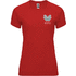 Bahrain naisten lyhythihainen urheilu-t-paita, punainen lisäkuva 1
