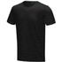 Balfour-t-paita, lyhythihainen, luonnonmukainen, miesten, musta liikelahja logopainatuksella