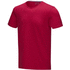 Balfour-t-paita, lyhythihainen, luonnonmukainen, miesten, punainen liikelahja logopainatuksella