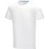 Balfour-t-paita, lyhythihainen, luonnonmukainen, miesten, valkoinen liikelahja logopainatuksella