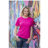 Balfour-t-paita, lyhythihainen, luonnonmukainen, naisten, tummansininen lisäkuva 6