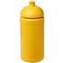 Baseline® Plus 500 ml kupukantinen urheilujuomapullo, keltainen liikelahja logopainatuksella