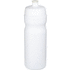 Baseline® Plus 650 ml -urheilujuomapullo, valkoinen liikelahja logopainatuksella