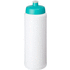 Baseline® Plus Grip 750 ml -urheilujuomapullo urheilukannell, valkoinen, vesi-vihreä liikelahja logopainatuksella