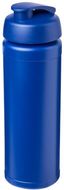 Baseline® Plus grip 750 ml läppäkantinen urheilujuomapullo, sininen liikelahja logopainatuksella