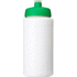 Baseline 500 ml kierrätetty juomapullo, valkoinen, vihreä lisäkuva 2