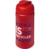 Baseline 500 ml:n kierrätetystä materiaalista valmistettu juomapullo läppäkannella, punainen, punainen lisäkuva 1