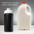 Baseline 500 ml:n kierrätetystä materiaalista valmistettu juomapullo läppäkannella, valkoinen lisäkuva 3