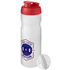 Baseline Plus 650 ml -shakerpullo, valkoinen, punainen lisäkuva 2