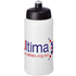 Baseline® Plus 500 ml -pullo urheilukannella, läpikuultava-valkoinen, musta lisäkuva 1