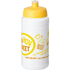 Baseline® Plus 500 ml -pullo urheilukannella, valkoinen, keltainen lisäkuva 1