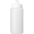Baseline® Plus 500 ml -pullo urheilukannella, valkoinen, läpikuultava-valkoinen lisäkuva 2