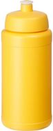 Baseline® Plus 500 ml -urheilujuomapullo, keltainen liikelahja logopainatuksella