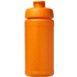 Baseline® Plus 500 ml läppäkantinen urheilujuomapullo, oranssi lisäkuva 2