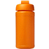 Baseline® Plus 500 ml läppäkantinen urheilujuomapullo, oranssi lisäkuva 3