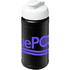 Baseline® Plus 500 ml läppäkantinen urheilujuomapullo, valkoinen, musta lisäkuva 1