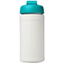 Baseline® Plus 500 ml läppäkantinen urheilujuomapullo, valkoinen, vesi-vihreä lisäkuva 3