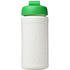 Baseline® Plus 500 ml läppäkantinen urheilujuomapullo, valkoinen, vihreä lisäkuva 3