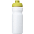 Baseline® Plus 650 ml -urheilujuomapullo läppäkannella, valkoinen, kalkinvihreä lisäkuva 2