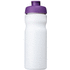 Baseline® Plus 650 ml -urheilujuomapullo läppäkannella, valkoinen, violetti lisäkuva 2