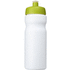 Baseline® Plus 650 ml -urheilujuomapullo, valkoinen, kalkinvihreä lisäkuva 2