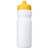 Baseline® Plus 650 ml -urheilujuomapullo, valkoinen, keltainen lisäkuva 2