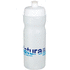 Baseline® Plus 650 ml -urheilujuomapullo, valkoinen, läpikuultava-valkoinen lisäkuva 1