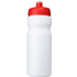 Baseline® Plus 650 ml -urheilujuomapullo, valkoinen, punainen lisäkuva 2