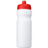 Baseline® Plus 650 ml -urheilujuomapullo, valkoinen, punainen lisäkuva 2