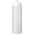 Baseline® Plus 750 ml -pullo urheilukannella, valkoinen, läpikuultava-valkoinen lisäkuva 2