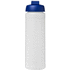 Baseline® Plus 750 ml läppäkantinen urheilujuomapullo, läpikuultava-valkoinen, sininen lisäkuva 3