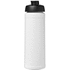 Baseline® Plus 750 ml läppäkantinen urheilujuomapullo, valkoinen, musta lisäkuva 2