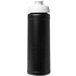 Baseline® Plus 750 ml läppäkantinen urheilujuomapullo, valkoinen, musta lisäkuva 2