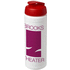 Baseline® Plus 750 ml läppäkantinen urheilujuomapullo, valkoinen, punainen lisäkuva 1