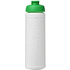 Baseline® Plus 750 ml läppäkantinen urheilujuomapullo, valkoinen, vihreä lisäkuva 2
