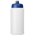 Baseline® Plus Grip 500 ml -urheilujuomapullo läppäkannella, läpikuultava-valkoinen, sininen lisäkuva 2