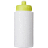 Baseline® Plus Grip 500 ml -urheilujuomapullo läppäkannella, valkoinen, kalkinvihreä lisäkuva 2