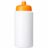Baseline® Plus Grip 500 ml -urheilujuomapullo läppäkannella, valkoinen, oranssi lisäkuva 2