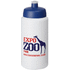 Baseline® Plus Grip 500 ml -urheilujuomapullo läppäkannella, valkoinen, sininen lisäkuva 1