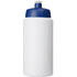 Baseline® Plus Grip 500 ml -urheilujuomapullo läppäkannella, valkoinen, sininen lisäkuva 2